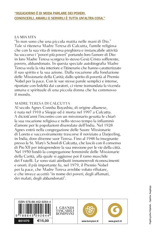 La mia vita - Teresa di Calcutta (santa) - 3