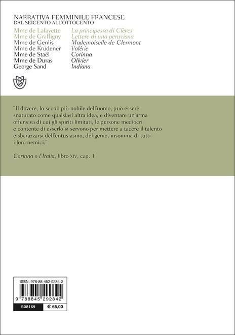 Narrativa femminile francese. Dal Seicento all'Ottocento. Testo francese a fronte - 3