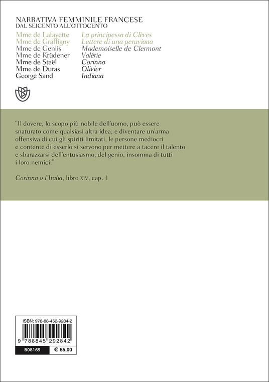 Narrativa femminile francese. Dal Seicento all'Ottocento. Testo francese a fronte - 3