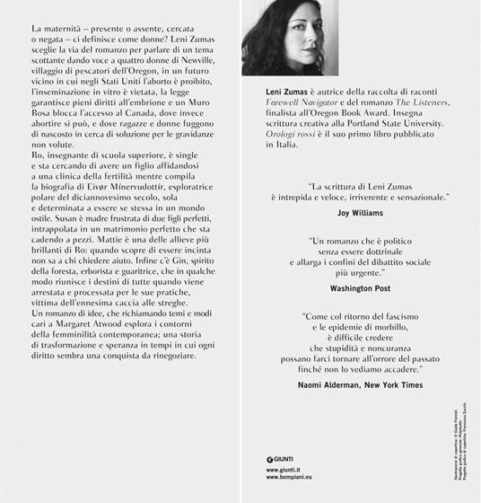 Orologi rossi - Leni Zumas - 3