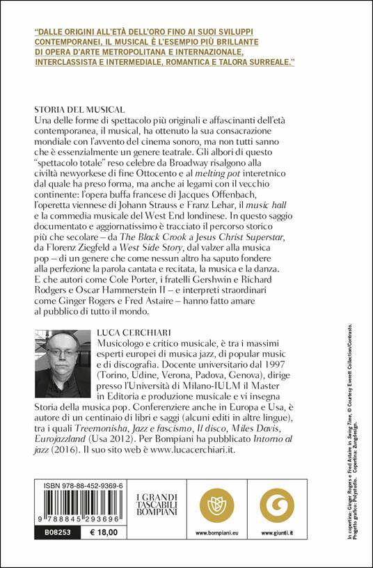 Storia del musical. Teatro e cinema da Offenbach alla musica pop - Luca Cerchiari - 3