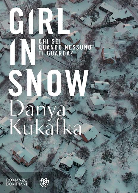 Girl in snow - Danya Kukafka - copertina