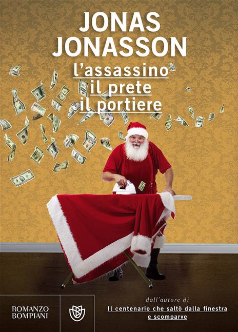 L' assassino, il prete, il portiere - Jonas Jonasson - copertina