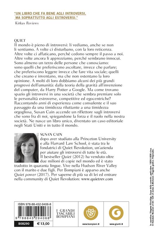 Quiet. Il potere degli introversi in un mondo che non sa smettere di parlare - Susan Cain - 2