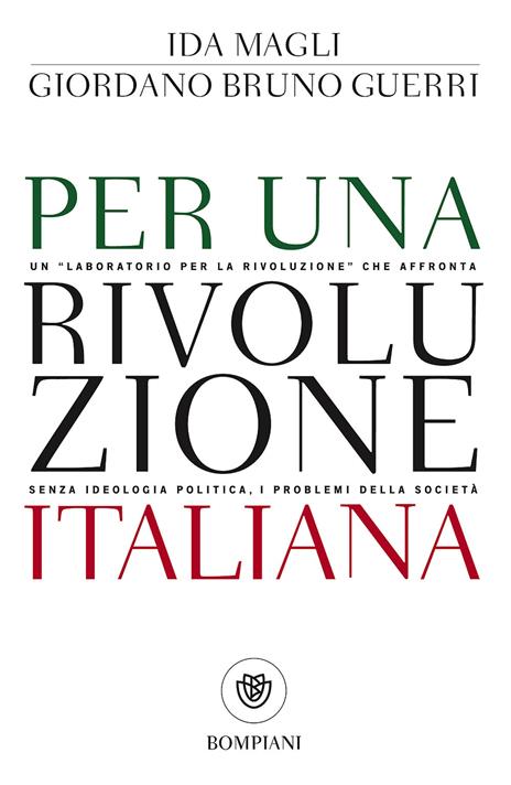 Per una rivoluzione italiana - Ida Magli,Giordano Bruno Guerri - copertina