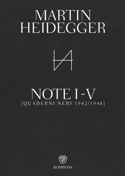 Quaderni neri 1942-1948. Note I-V - Martin Heidegger - copertina