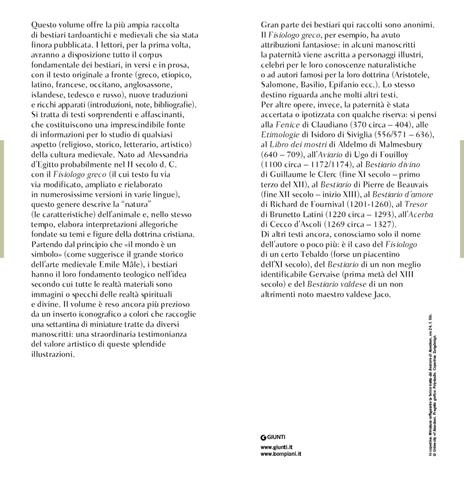 Bestiari tardoantichi e medievali. I testi fondamentali della zoologia sacra cristiana. Testi originali a fronte - 3