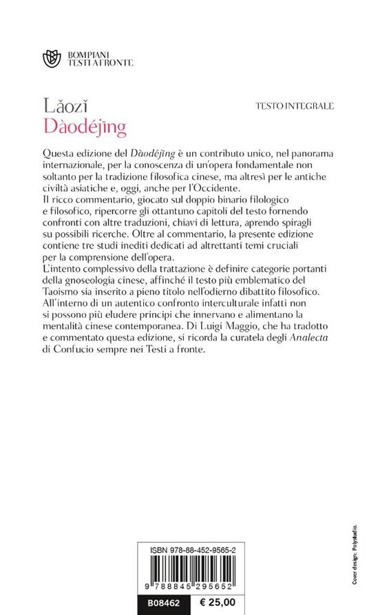 Daodejing. Testo cinese a fronte - Lao Tzu - 3
