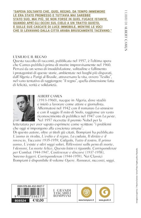 L'esilio e il regno - Albert Camus - 2