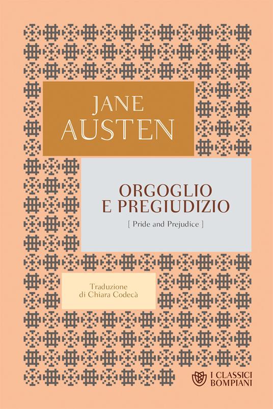 Orgoglio e pregiudizio - Jane Austen - copertina