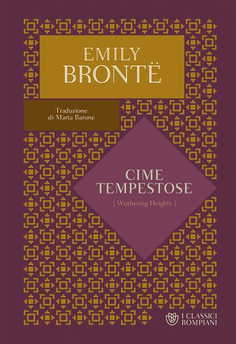 Cime tempestose - Emily Brontë - copertina