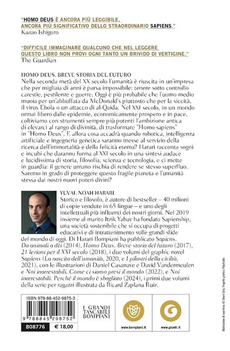 Homo deus. Breve storia del futuro - Yuval Noah Harari - 4