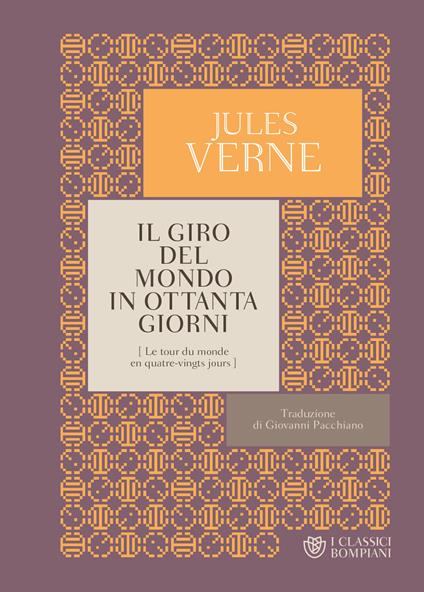 Il giro del mondo in ottanta giorni - Jules Verne - copertina