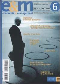 Economia & management. Vol. 6 - copertina