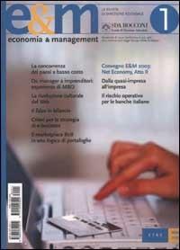 Economia & management. Vol. 1 - copertina