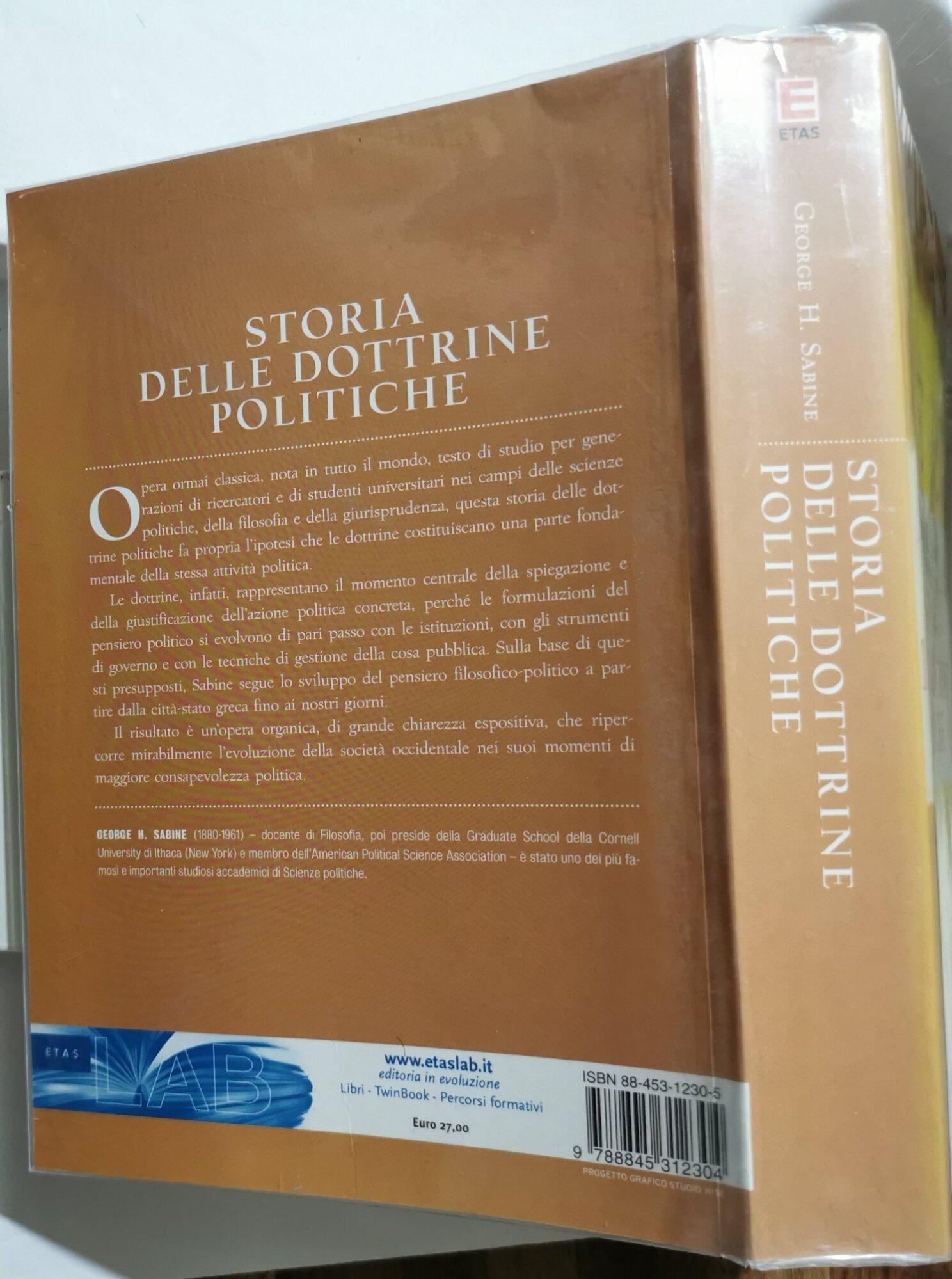 Storia delle dottrine politiche