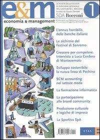Economia & management. Vol. 1 - copertina