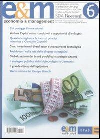 Economia & management. Vol. 6 - copertina