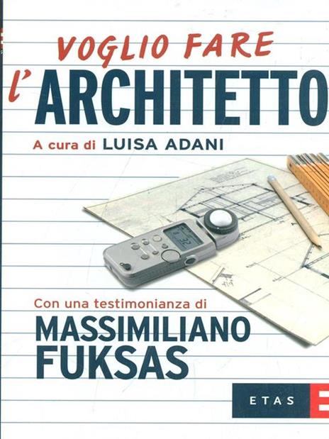 Voglio fare l'architetto - copertina