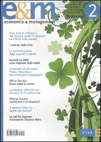 Economia & management. Vol. 2 - copertina