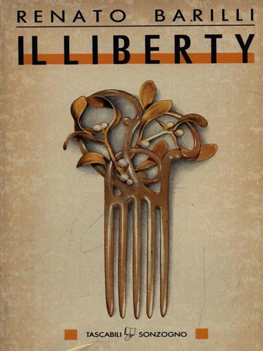 Il liberty - Renato Barilli - copertina