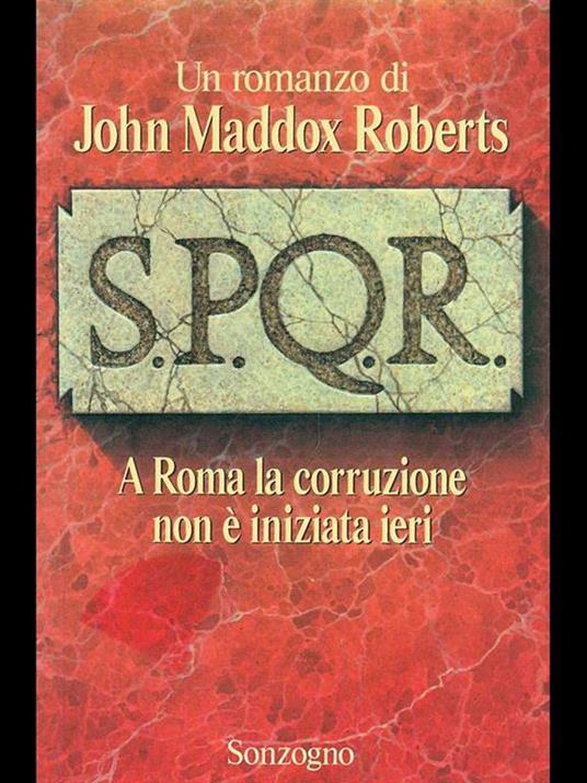 SPQR - John M. Maddox Roberts - copertina
