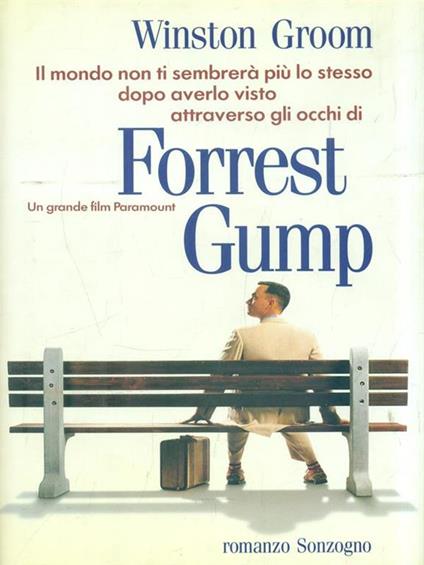 Forrest Gump - Winston Groom - copertina