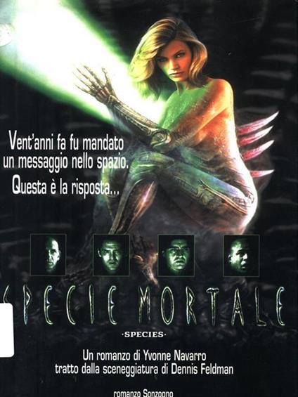 Specie mortale - Dennis Feldman - copertina