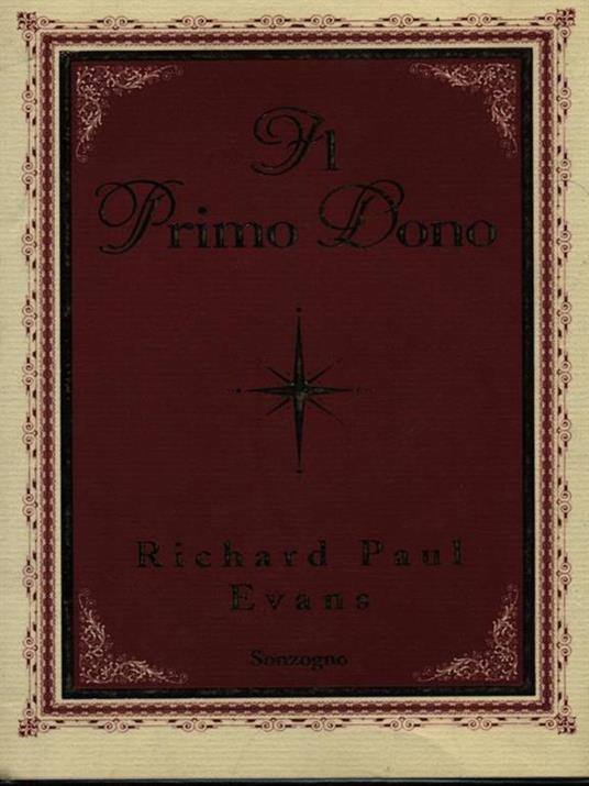 Il primo dono - Richard P. Evans - copertina
