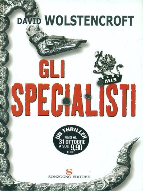 Gli specialisti - David Wolstencroft - 4