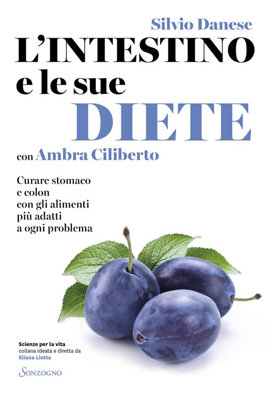 L'intestino e le sue diete. Curare stomaco e colon con gli alimenti più adatti a ogni problema - Silvio Danese,Ambra Ciliberto - copertina