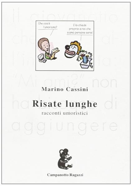 Risate lunghe. Racconti umoristici - Marino Cassini - copertina