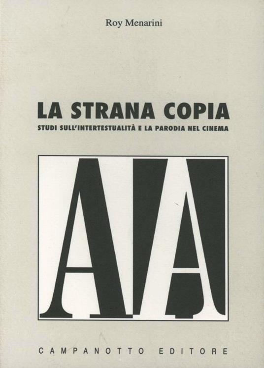 La strana coppia. Studi sull'intertestualità e la parodia del cinema - Roy Menarini - copertina