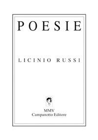Poesie - Licinio Russi - copertina