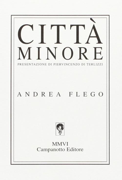 Città minore - Andrea Flego - copertina