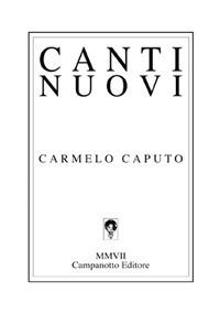 Canti nuovi - Carmelo Caputo - copertina