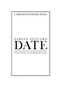Date - Sergio Zuccaro - copertina