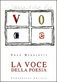 La voce della poesia - Enzo Minarelli - copertina