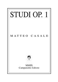 Studi Op.1 - Matteo Casale - copertina