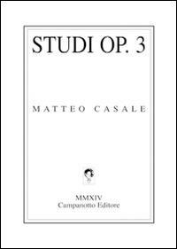 Studi Op.3 - Matteo Casale - copertina