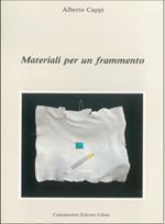 Materiali per un frammento