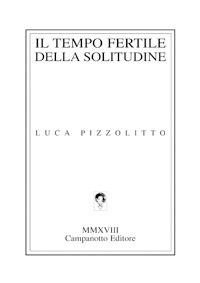 Il tempo fertile della solitudine - Luca Pizzolitto - copertina