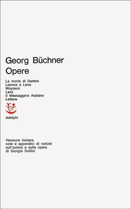 Opere - Georg Büchner - copertina