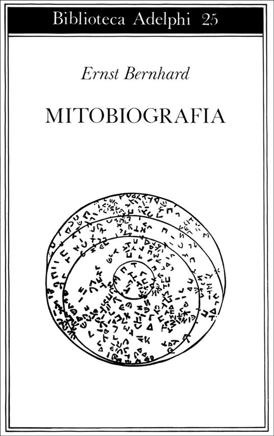 Mitobiografia - Ernst Bernhard - copertina