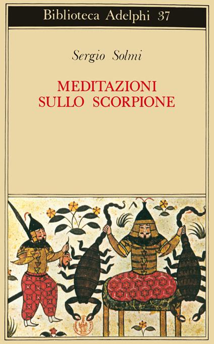 Meditazioni sullo Scorpione e altre prose - Sergio Solmi - copertina