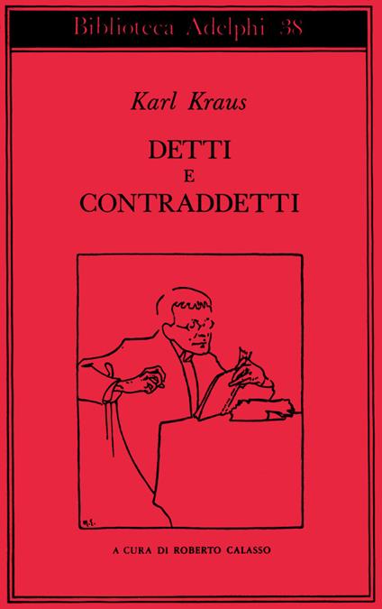 Detti e contraddetti - Karl Kraus - copertina