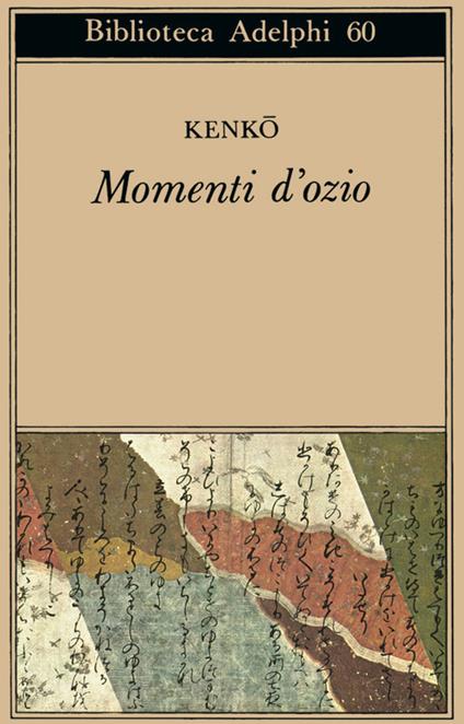 Momenti d'ozio - Kenko Yoshida - copertina