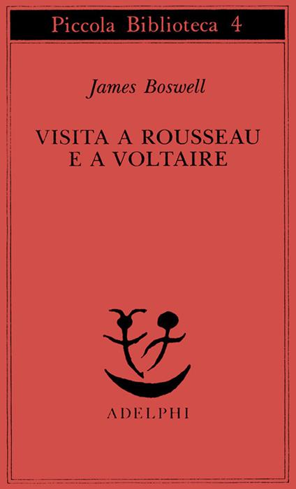 Visita a Rousseau e a Voltaire - James Boswell - copertina