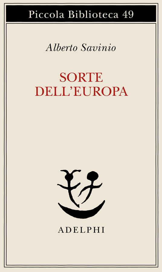 Sorte dell'Europa - Alberto Savinio - copertina