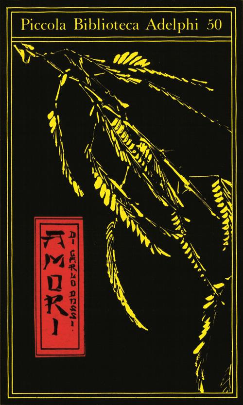 Amori - Carlo Dossi - copertina